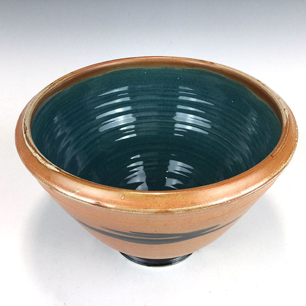 Running Rabbit Pottery Bowl by Terry Plasket